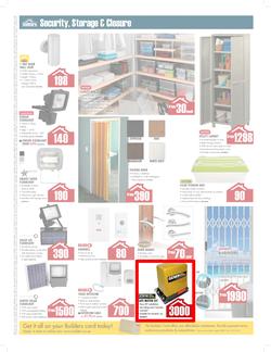 Builders Warehouse : Builders Best Buys (21 Aug - 9 Sep), page 5