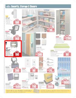Builders Warehouse : Builders Best Buys (21 Aug - 9 Sep), page 5