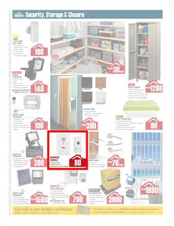 Builders Warehouse : Builders Best Buys (21 Aug - 9 Sep), page 5