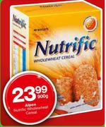 Alpen Nutrific Wholewheat Cereal-900g