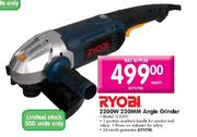 Ryobi Angle Grinder 2200W-230mm Each