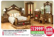 3 Piece Duchess Bedroom Suite