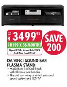 DA Vinci Sound Bar Plasma Stand