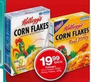 Kellogg's Corn Flakes 500g/Honey Flakes 400g-each