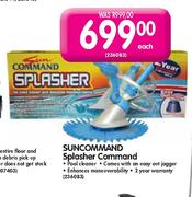 Sun Command Splasher Command-Each