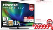 Hisense 65" (165cm) LED Smart TV