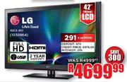 LG 42" (107cm) LCD TV (42CS410)