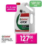 Castrol GTX Motor Oil-4x5l