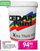 Cedar Paint PVA (White)-20l