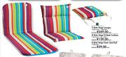 Brite Stripe Futon Seat Pad-220gm Fabric Each
