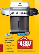 Megamaster Blaze 400 Patio Gas Braai