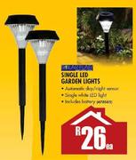 Single Led Garden Lights Each
