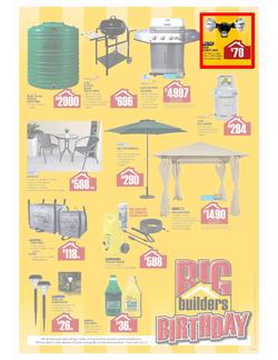 Builders Warehouse : Big Builders Birthday (23 Sep - 7 Oct) - KZN Only, page 5