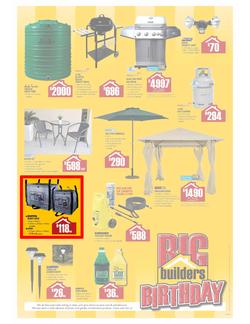 Builders Warehouse : Big Builders Birthday (23 Sep - 7 Oct) - KZN Only, page 5