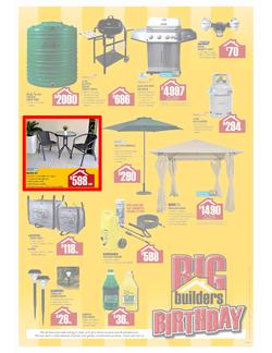 Builders Warehouse : Big Builders Birthday (23 Sep - 7 Oct) - KZN Only, page 5