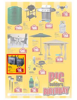 Builders Warehouse : Big Builders Birthday (23 Sep - 7 Oct) - KZN Only, page 5
