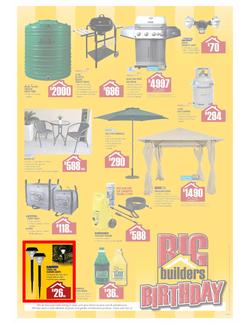 Builders Warehouse : Big Builders Birthday (23 Sep - 7 Oct) - KZN Only, page 5
