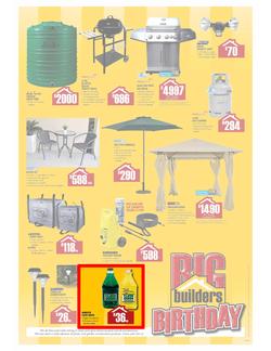 Builders Warehouse : Big Builders Birthday (23 Sep - 7 Oct) - KZN Only, page 5