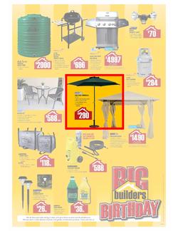 Builders Warehouse : Big Builders Birthday (23 Sep - 7 Oct) - KZN Only, page 5