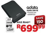 Adata Hard Drive-500GB