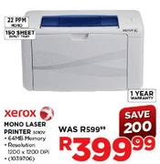 Xerox Mono Laser Printer(3010V)
