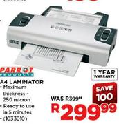 Parrot A4 Laminator