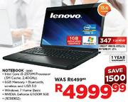 Lenovo Notebook(G580)