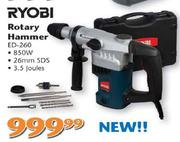 Ryobi Rotary Hammer (ED-260) - 850W