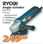 Ryobi Angle Grinder (HG-910) - 900W