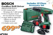 Bosch Cordless Drill Driver