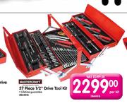Mastercraft 57 Piece 1/2" Drive Tool Kit-Per Kit
