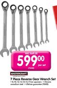 Mastercraft 7 Piece Reverse Gear Wrench Set-Per Set