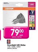 Osram Downlight Led Globe-4W Each