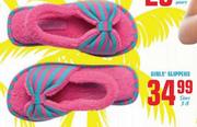 Girls Slippers(3-8)