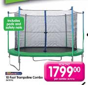 Bounce 10 Foot Trampoline Combo-Per Combo