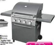 Terrace Leisure Jupiter 100 4 Burner Gas Braai
