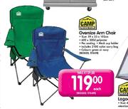 Camp Master Oversize Arm Chair-Each 