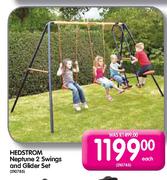 Hedstrom Neptune 2 Swings & Glider Set-Each