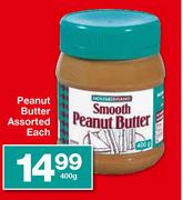 House Brand Peanut Butter Assorted-400g