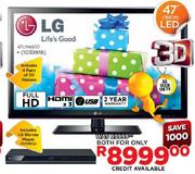 LG 3D Full HD LED TV (119cm) - 47"