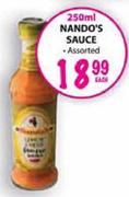 Nando's Sauce - 250ml Each
