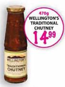Wellington's Traditional Chutney - 470gm