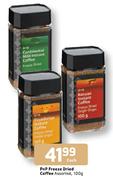 PnP Freeze Dried Coffee Assorted-100g Each