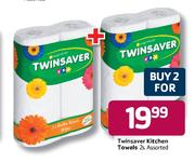 Twinsaver Kitchen Towels Assorted-2's