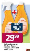 PnP Antibacterial Kitchen Cleaner Trigger Action And Refill-750ml