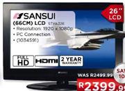 Sansui (66cm) LCD
