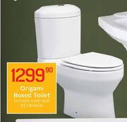 Origami Boxed Toilet