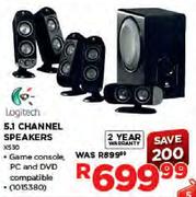 Logitech 5.1 Channel Speakers (X530)