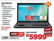 Lenovo Notebook (G570)