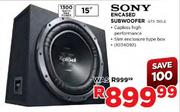 Sony Encased Subwoofer (GTX150LE)